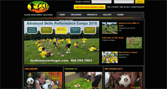 Desktop Screenshot of ferdiesoccermagic.com